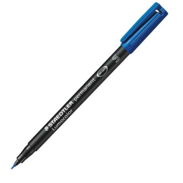 Staedtler Lumocolor 313 penna 10pz marcatore permanente p. superfine 0.4 mm blu