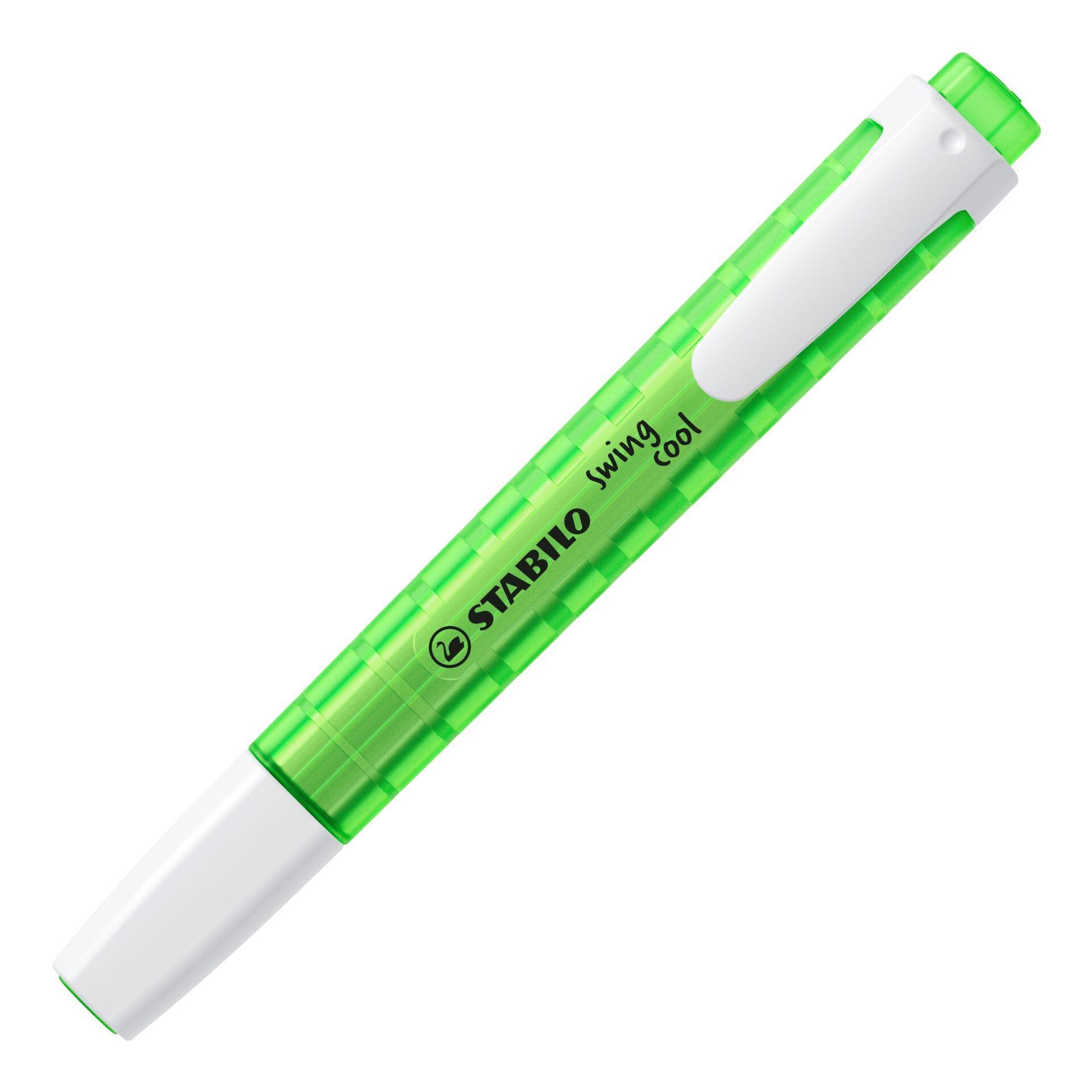 STABILO Swing Cool evidenziatore verde - conf. 10 pz