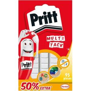 24pz adesivi removibili gommini multi tack blister da 95 gommini colore bianco - 2679462