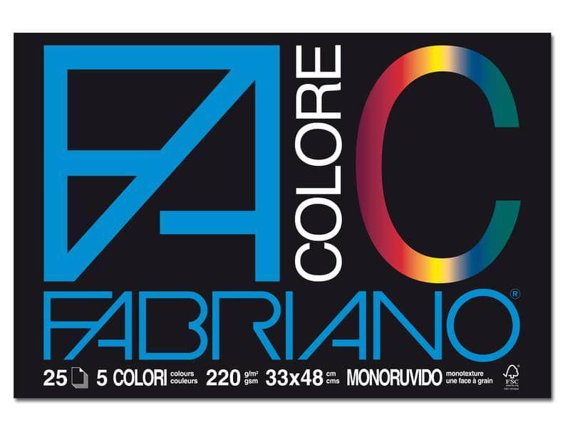 fabriano fabriano colore 5pz album da disegno dimensioni 24x33 cm 25 fogli da 220 gr/mq - foto 1 fabriano fabriano colore 5pz album da disegno dimensioni 24x33 cm 25 fogli da 220 gr/mq - foto 1