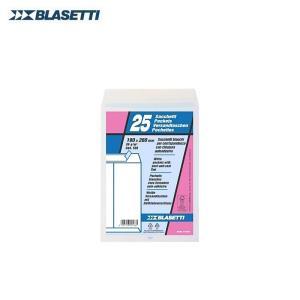 Blasetti 0536 buste a sacco bianche con chiusura autoad...