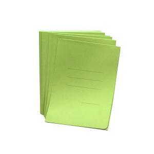 Cartelline zaffiro 3 lembi confezione da 50 pz. colore verde con rigature esterne