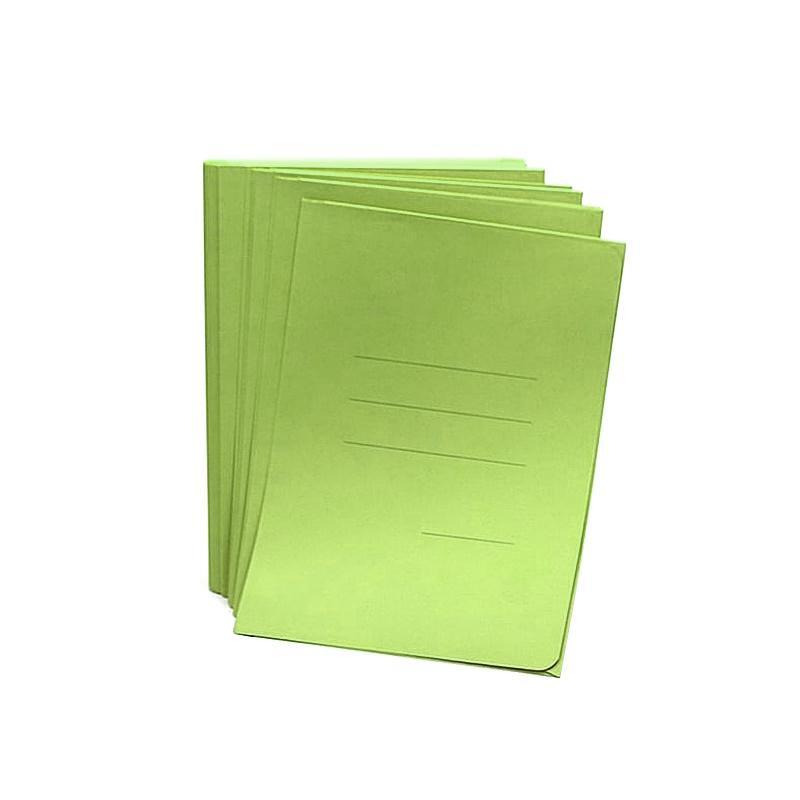 blasetti blasetti cartelline zaffiro 3 lembi confezione da 50 pz. colore verde con rigature esterne - foto 1