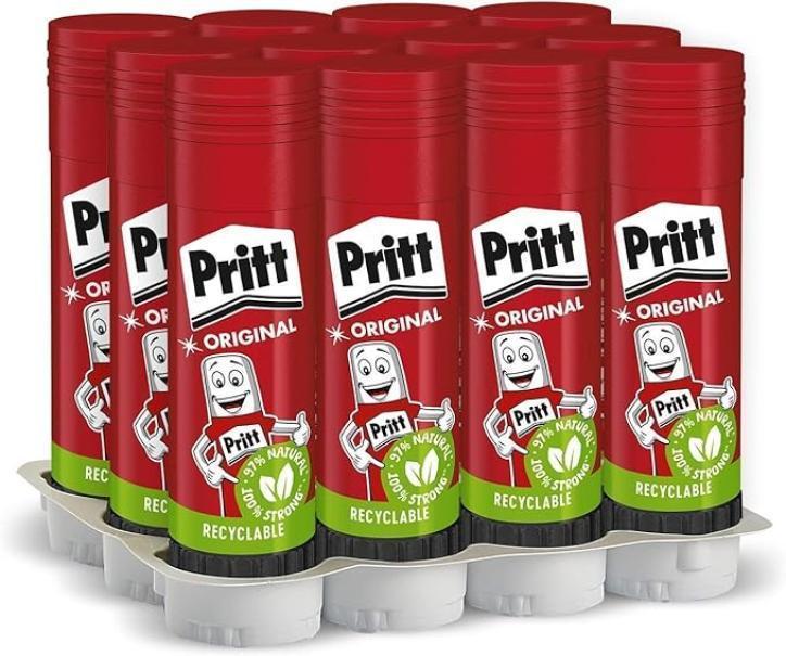 pritt pritt colla stick 12 pz. da 22 g - foto 1 pritt pritt colla stick 12 pz. da 22 g - foto 1
