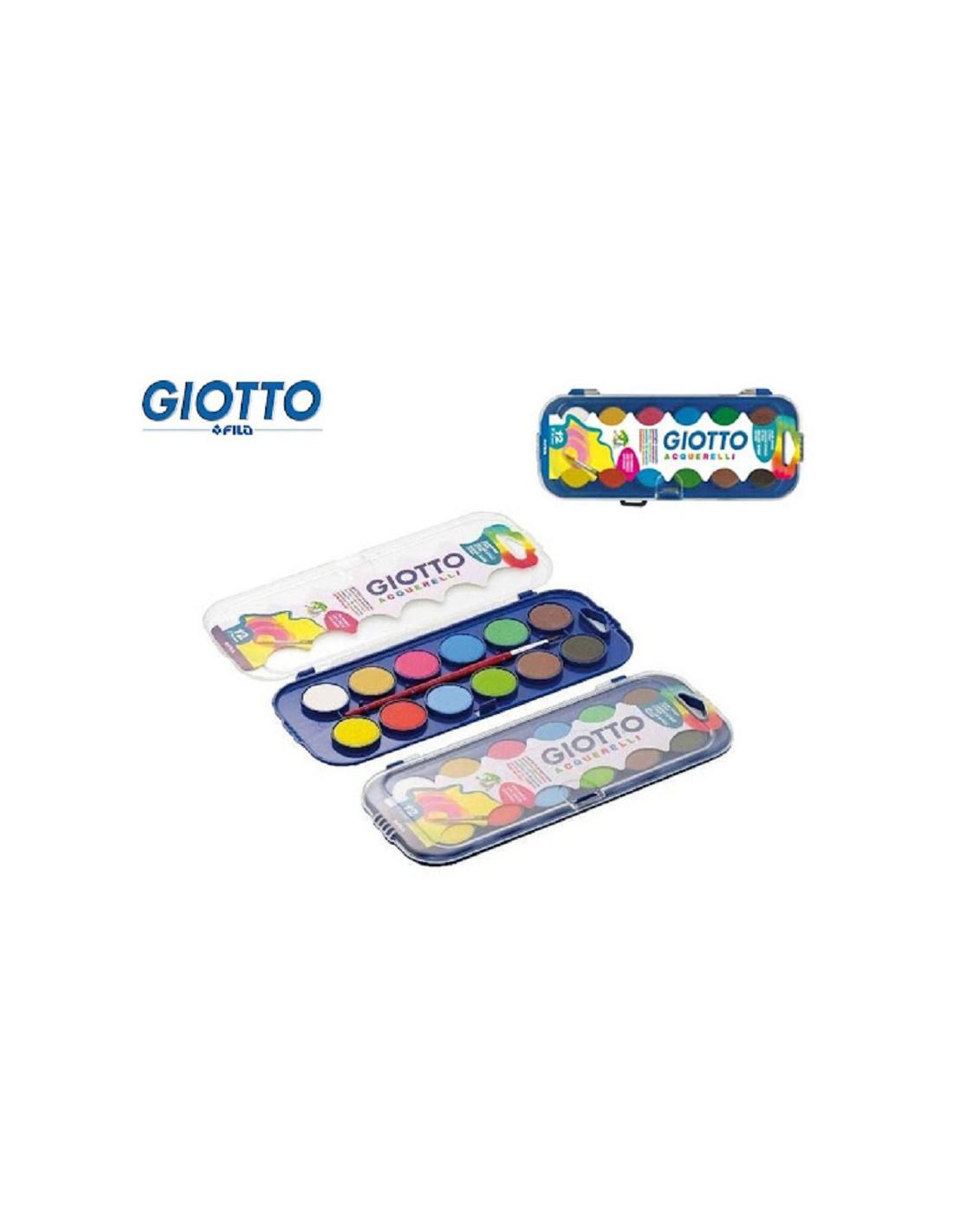 giotto giotto 10 conf. acquerelli in confezione da 12 colori assortiti - foto 2 giotto giotto 10 conf. acquerelli in confezione da 12 colori assortiti - foto 2