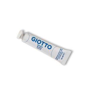 6pz colore a tempera t4 extra fine in tubetto da 12ml colore bianco n° 01
