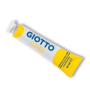 Colore a tempera t4 extra fine in tubetto da 12ml colore giallo limone n° 03