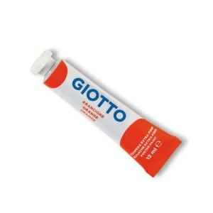 6pz colore a tempera t4 extra fine in tubetto da 12ml colore arancio n° 05