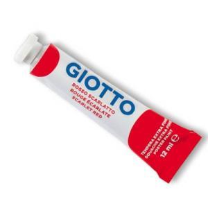 Colore a tempera t4 extra fine in tubetto da 12ml colore rosso scarlatto n° 08
