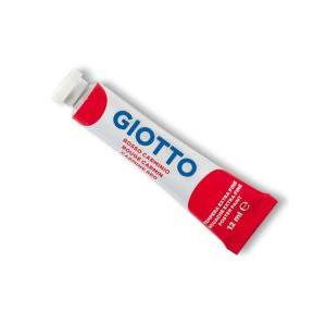 Colore a tempera t4 extra fine in tubetto da 12ml colore rosso carminio n° 09