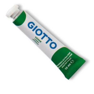 Colore a tempera t4 extra fine in tubetto da 12ml colore verde n° 12