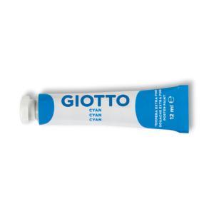 Colore a tempera t4 extra fine in tubetto da 12ml colore blu primario cyano n°15