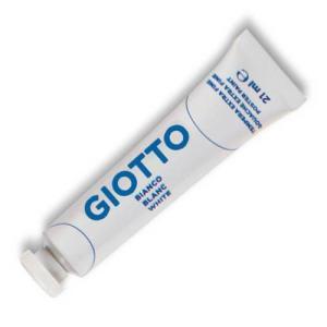 Colore a tempera t7 extra fine in tubetto da 21ml colore bianco n°01