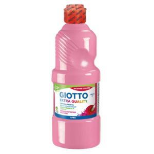 Tempera pronta in flacone da 500 ml colore rosa n°06