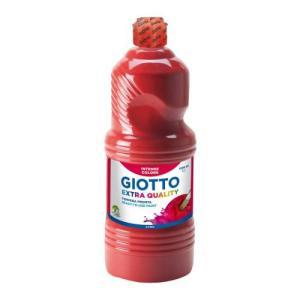 Tempera pronta in flacone da 500 ml colore rosso scarlatto n°08
