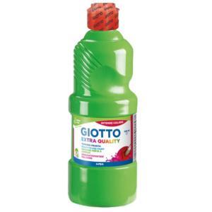 Tempera pronta in flacone da 500 ml colore verde cinabro n° 11