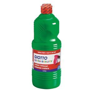 Tempera pronta in flacone da 500 ml colore verde n° 12