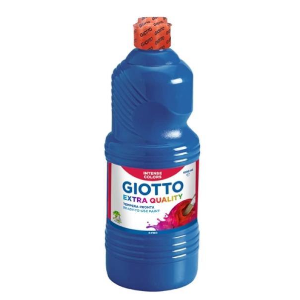 giotto giotto tempera pronta in flacone da 500 ml colore blu oltremare n° 17 - foto 1