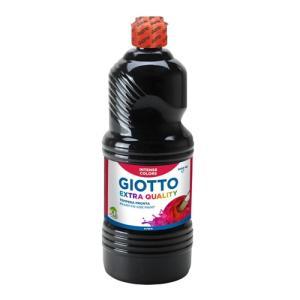 Giotto tempera pronta in flacone da 500 ml colore nero ...