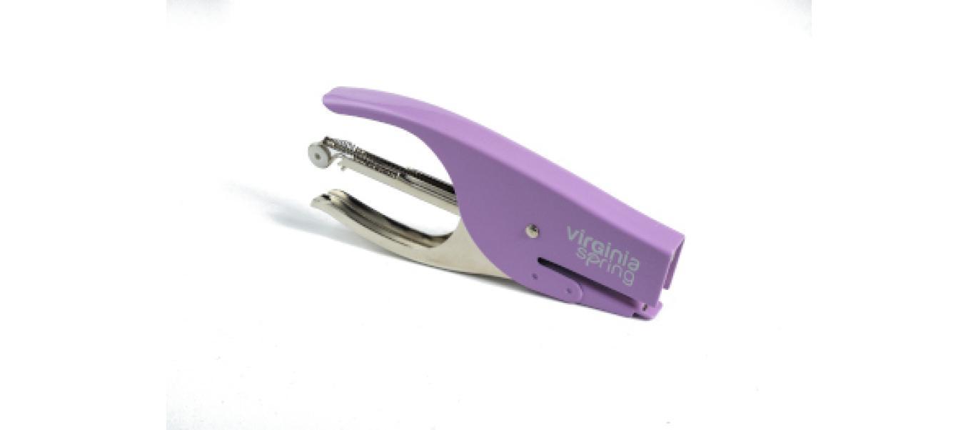 iternet iternet virginia spring cucitrice colore viola punti 6/4 universale capacità 15 fg - foto 1