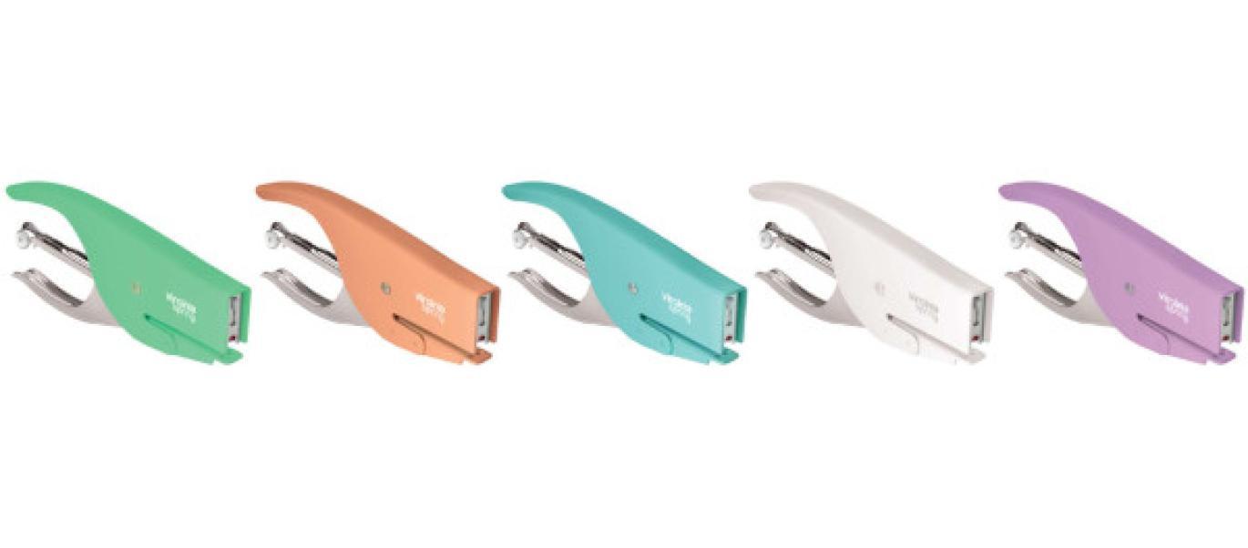 iternet iternet virginia spring cucitrice colore azzurro punti 6/4 universale capacità 15 fg - foto 2