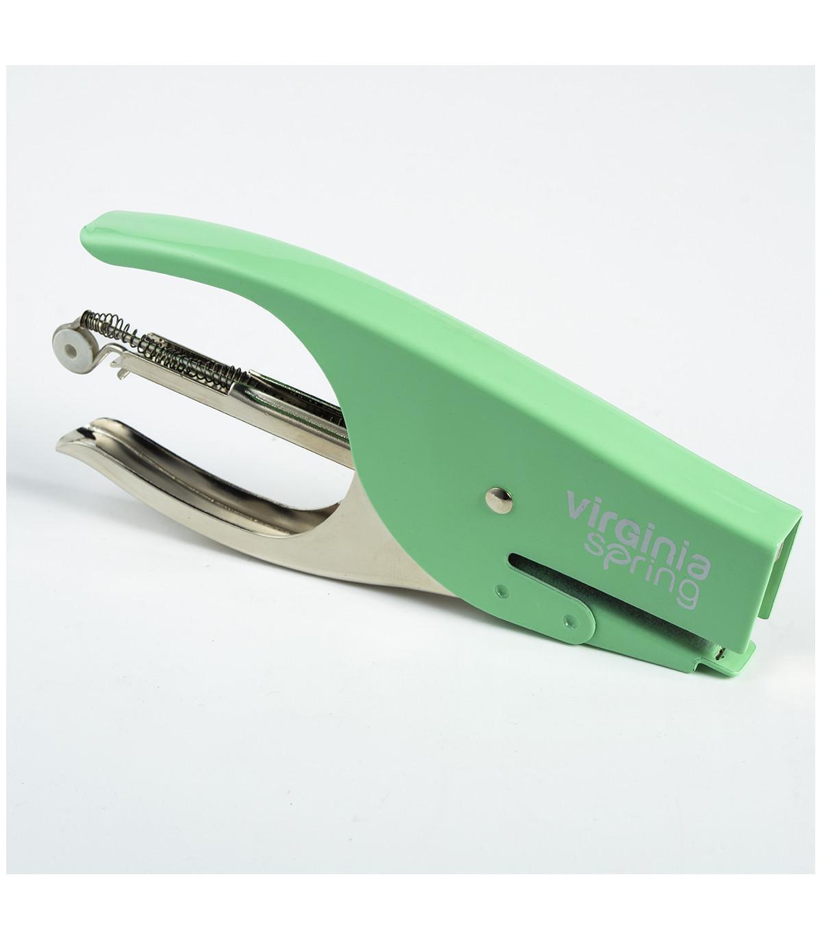 iternet iternet virginia spring cucitrice colore verde punti 6/4 universale capacità 15 fg - foto 2