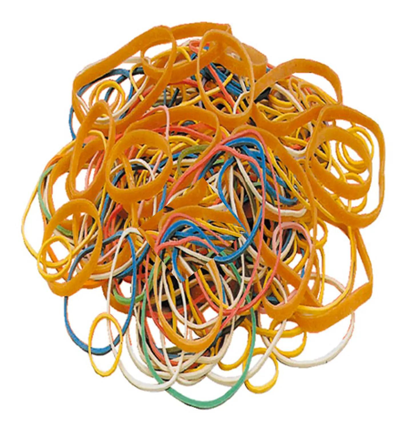 iternet iternet artiglio elastici in gomma assortiti - 20 bustine da 100 gr. - foto 2