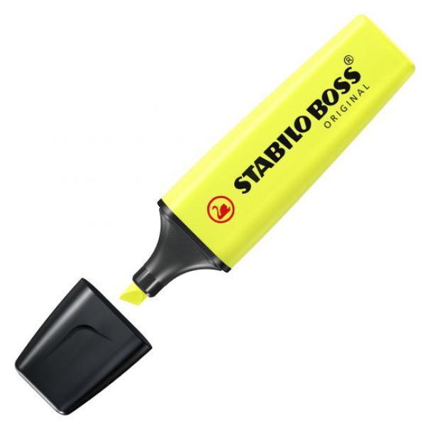 stabilo stabilo boss original evidenziatore colore giallo 24 confezione da 10 pz - foto 2 stabilo stabilo boss original evidenziatore colore giallo 24 confezione da 10 pz - foto 2