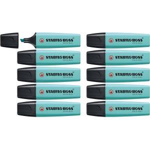Boss original pastel 10pz evidenziatore colore carta da zucchero 113