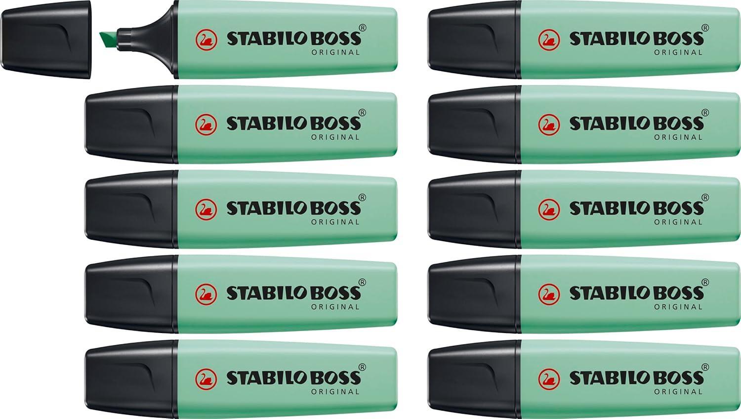 stabilo stabilo boss original pastel 10pz evidenziatore colore verde menta 116 - foto 1 stabilo stabilo boss original pastel 10pz evidenziatore colore verde menta 116 - foto 1