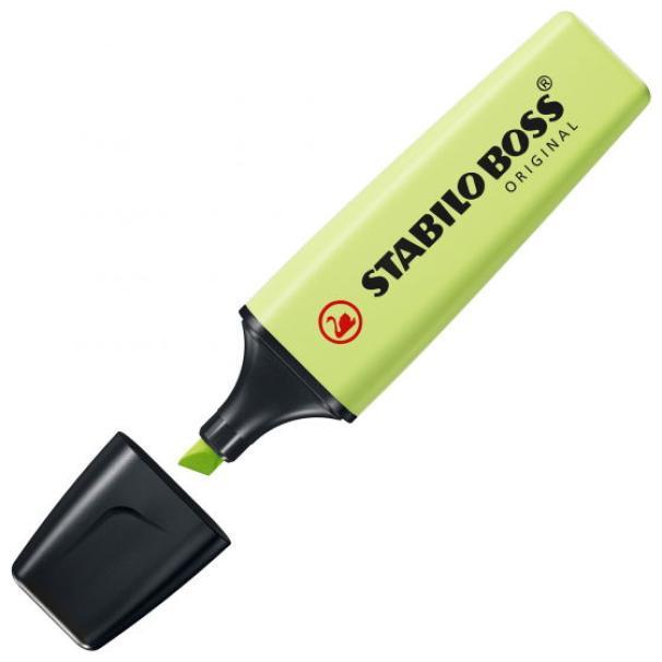 stabilo stabilo boss original pastel evidenziatore colore lime 133 - foto 2