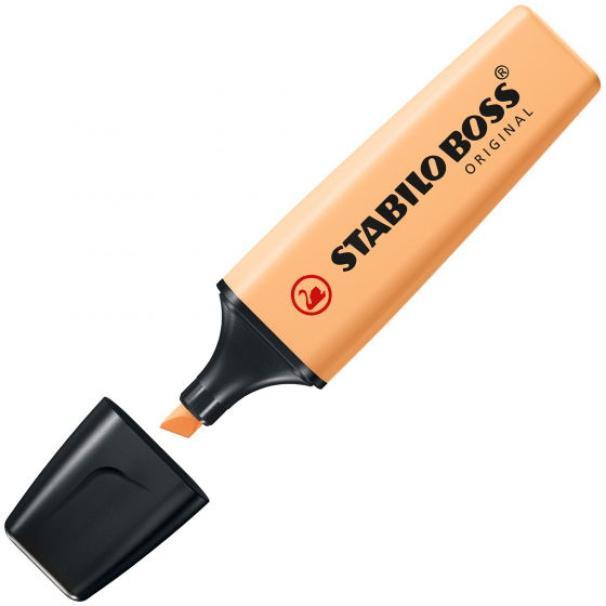 stabilo stabilo boss original pastel evidenziatore colore arancione papaya 125 - foto 2