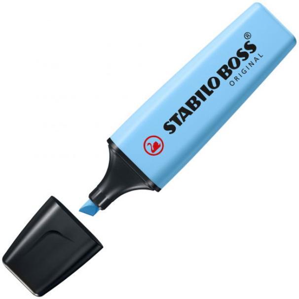 stabilo stabilo boss original pastel evidenziatore colore azzurro cielo 112 - foto 2