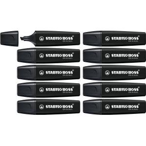 Boss 10 pz marcatore colore nero 46