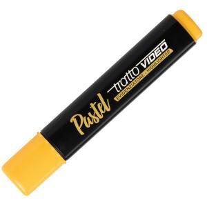 Video pastel evidenziatore colore arancione mandarino