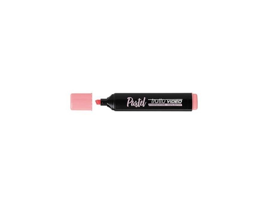 tratto tratto video pastel evidenziatore colore rosa pompelmo - foto 3