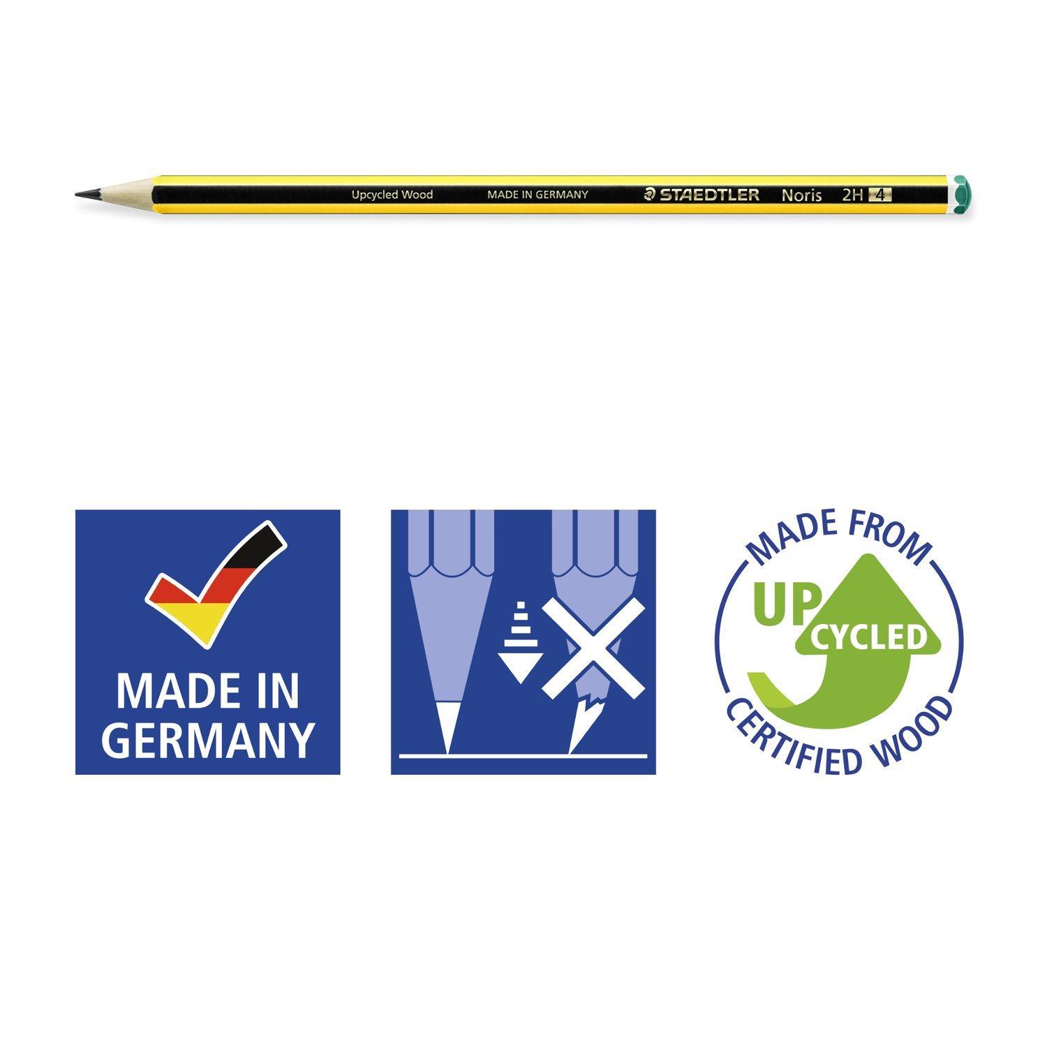 staedtler staedtler noris 120 matita in grafite gradazione 2h-4 - foto 2