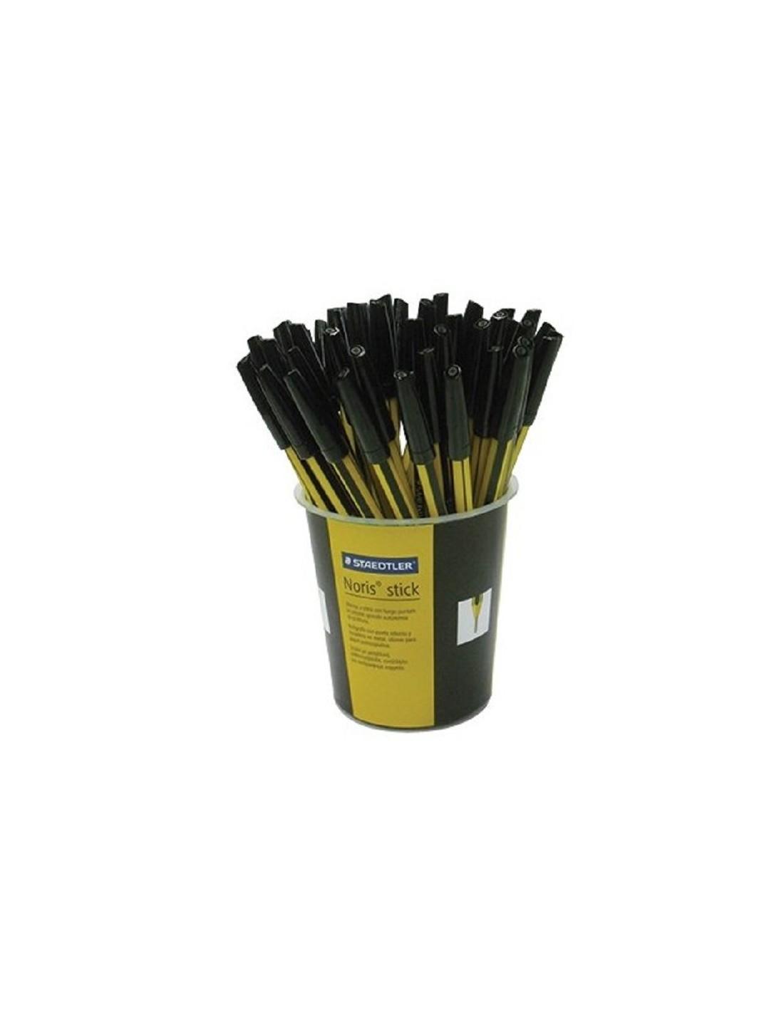 staedtler staedtler noris stick 434 penna a sfera colore nero confezione da 50 pz - foto 1