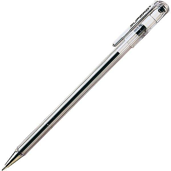 pentel pentel superb bk77 penna a sfera punta fine da 0,7 mm colore nero - foto 1
