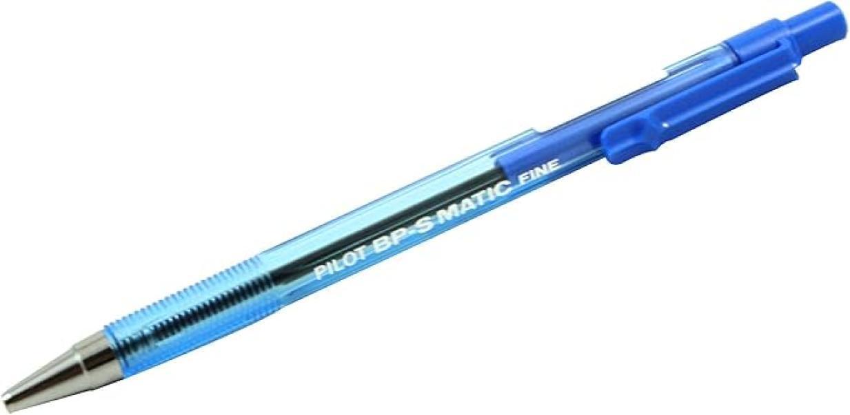 pilot pilot bps matic fine 12 pz penna a sfera a scatto colore blu con punta da 0,7 mm - foto 1 pilot pilot bps matic fine 12 pz penna a sfera a scatto colore blu con punta da 0,7 mm - foto 1