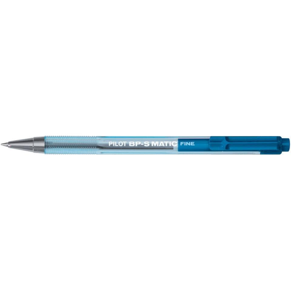 pilot pilot bps matic fine 12 pz penna a sfera a scatto colore blu con punta da 0,7 mm - foto 2 pilot pilot bps matic fine 12 pz penna a sfera a scatto colore blu con punta da 0,7 mm - foto 2