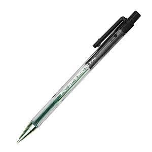 Bps matic fine penna a sfera a scatto colore nero con punta da 0,7 mm
