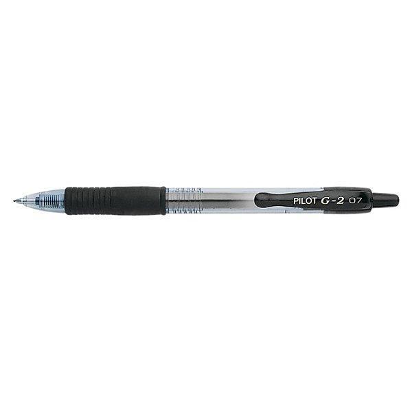 pilot pilot g 2 penna a sfera gel a scatto ricaricabile colore nero punta da 0,7 mm - foto 2