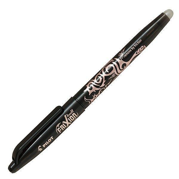 pilot pilot frixion ball 12 penne a sfera cancellabili ricaricabili nero con punta da 0,7 mm - foto 2 pilot pilot frixion ball 12 penne a sfera cancellabili ricaricabili nero con punta da 0,7 mm - foto 2