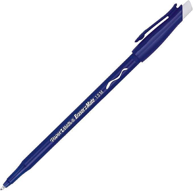 paper mate paper mate replay 12 pz penna a sfera cancellabile colore blu - foto 2 paper mate paper mate replay 12 pz penna a sfera cancellabile colore blu - foto 2