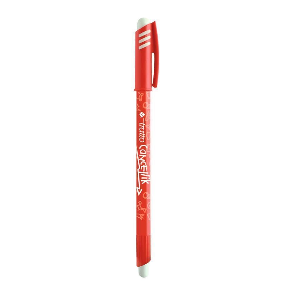 tratto tratto cancellik penna 12 pz a sfera cancellabile con tratto da 0,4 mm colore rosso - foto 2 tratto tratto cancellik penna 12 pz a sfera cancellabile con tratto da 0,4 mm colore rosso - foto 2