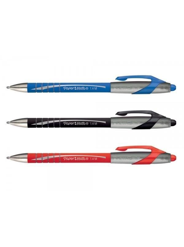 paper mate paper mate flexgrip elite penna a scatto nera punta da 1,4 mm - foto 2