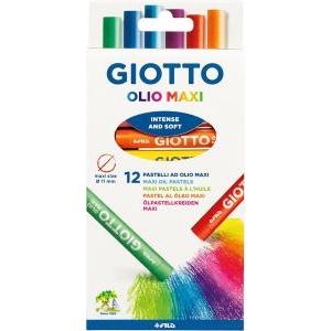 Pastelli ad olio 6 conf. da 12 colori assortiti