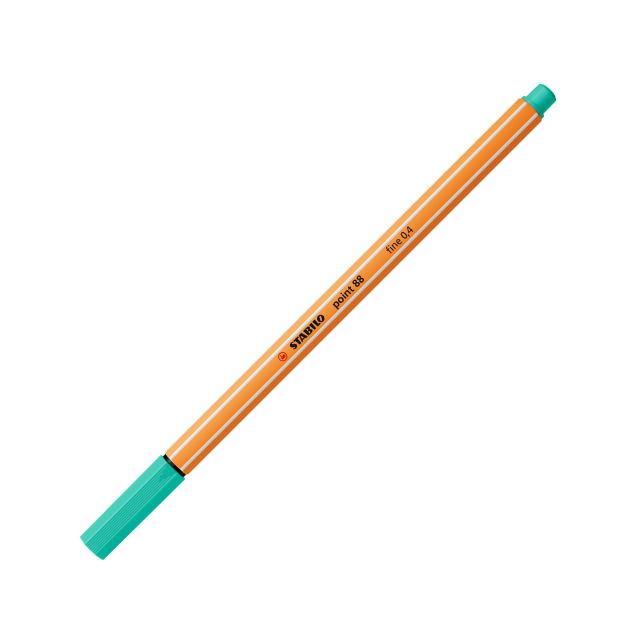 stabilo stabilo point 88 10pz pennarello fineliner con tratto da 0,4 mm colore verde ghiaccio n° 13 - foto 1 stabilo stabilo point 88 10pz pennarello fineliner con tratto da 0,4 mm colore verde ghiaccio n° 13 - foto 1