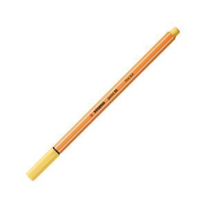 Point 88 pennarello fineliner con tratto da 0,4 mm colore giallo chiaro n° 23